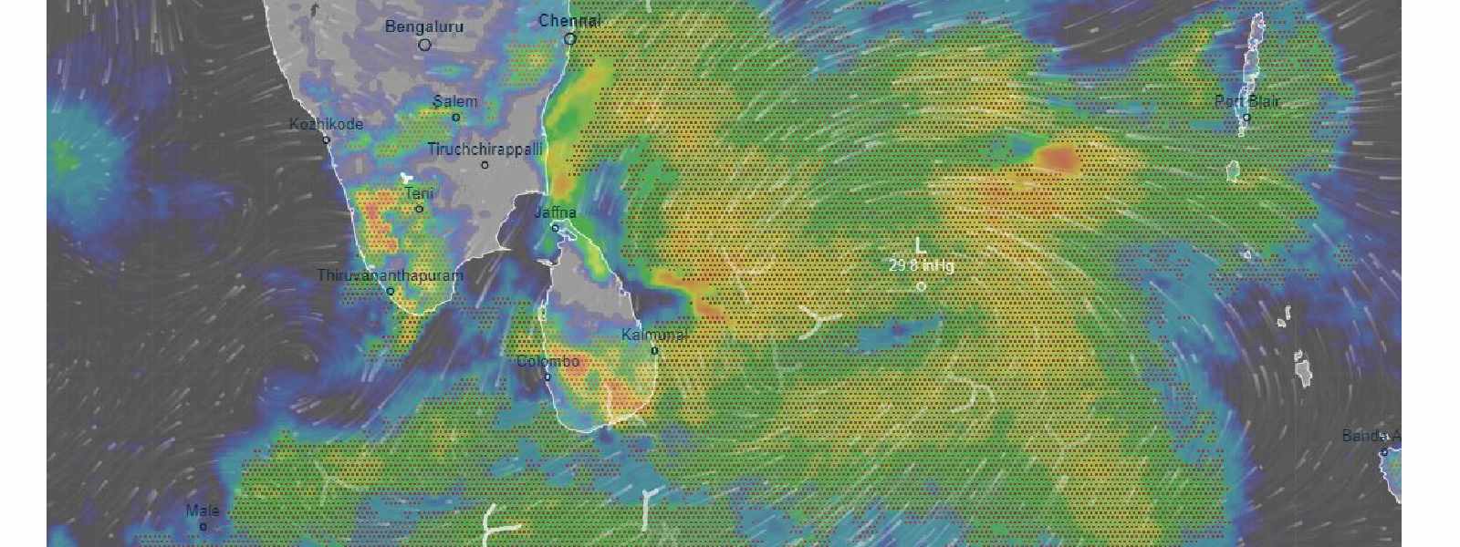 ධීවරයින්ට කාලගුණෙන් අනතුරු ඇඟවීම්...